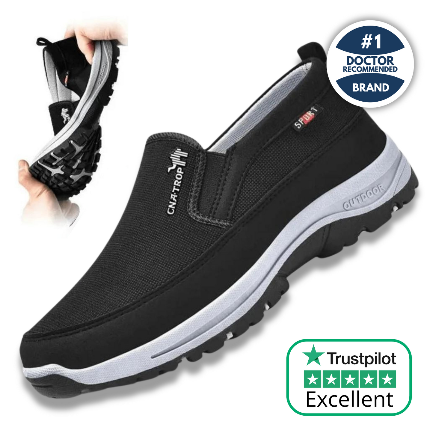 HealSteps | Ultra-Comfort Wide-Fit Orthopaedic Shoes